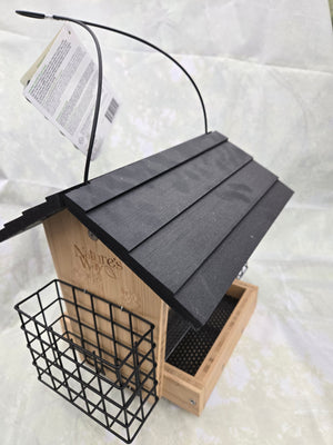 Cedar 3qt Feeder - Durable and Stylish Bird Feeder for Your Backyard