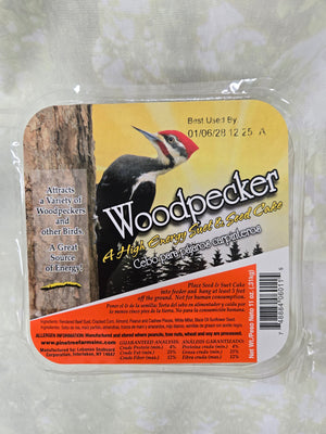 Woodpecker Hi-Energy Suet Cake