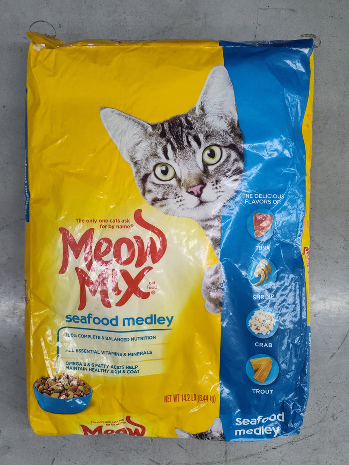 Meow Mix Seafood Cat Food 14.2 oz