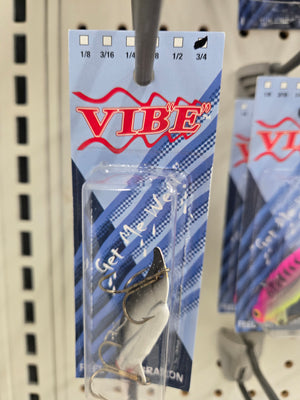 Vibe Black Shad 3/4 oz Fishing Lure