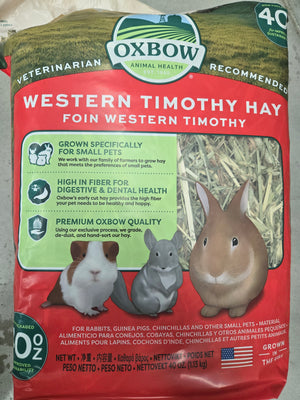 Oxbow Western Timothy Hay, 40 oz