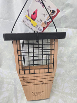 Cedar Suet Tail Feeder