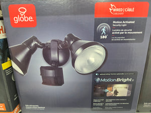 Globe 17000140 Security Flood Light MTN 180° Dualbrit