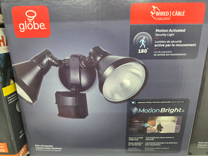 Globe 17000140 Security Flood Light MTN 180° Dualbrit