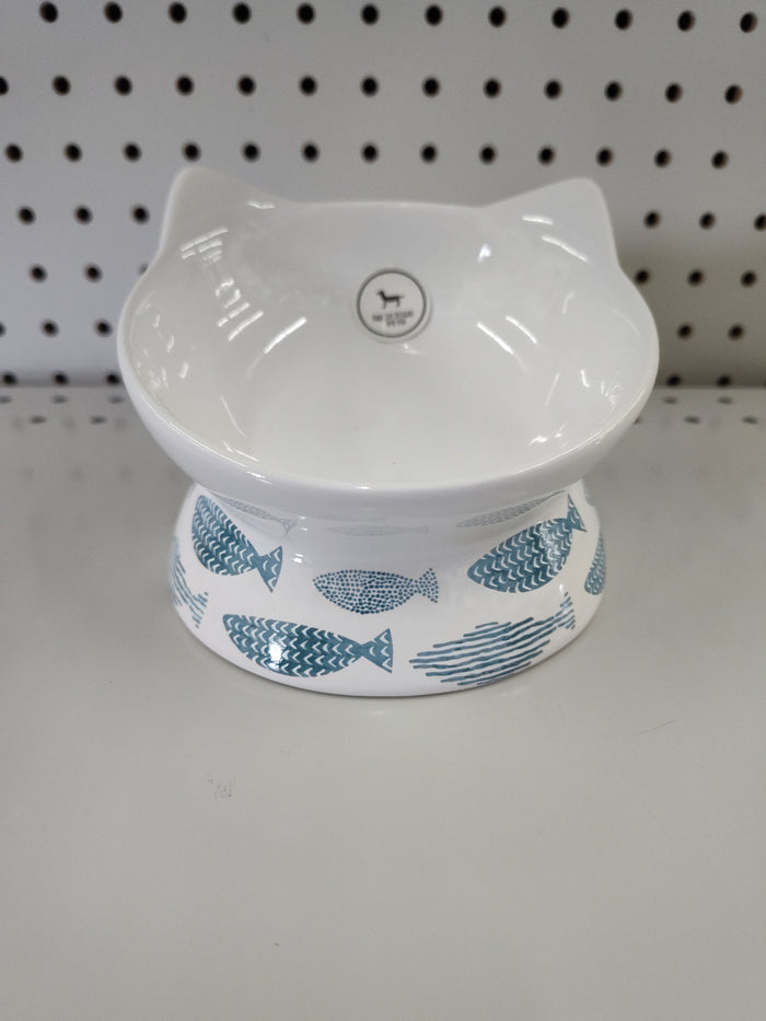 Fish Cat Dish 1.5 Cup