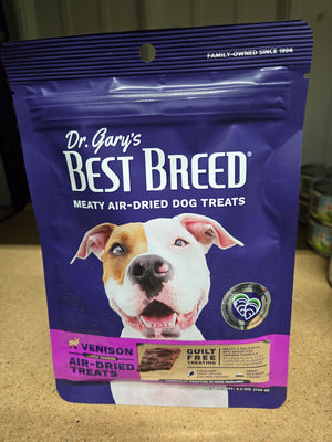 Dr. Gary's Best Breed Venison Air-Dried 4.5 oz