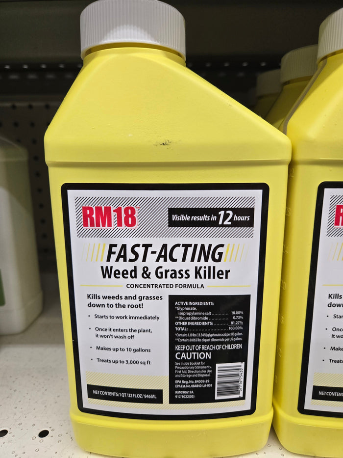 Qt. RM18 Grass and Weed Killer