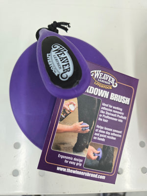 4" Purple Breakdown Brush
