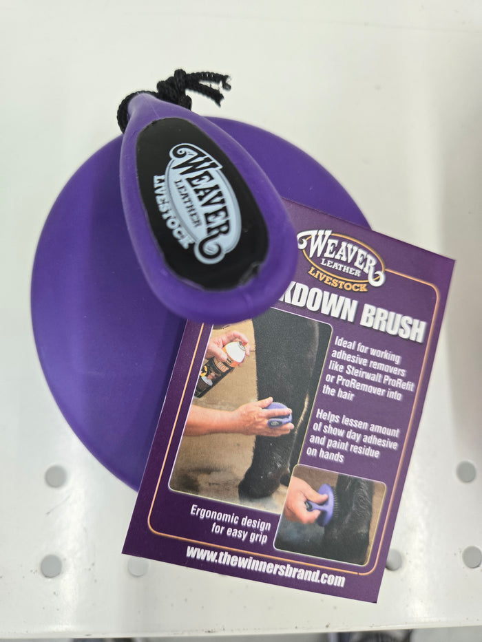 4" Purple Breakdown Brush
