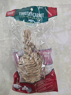Oxbow Timothy Hay with Carrots for Small Animals