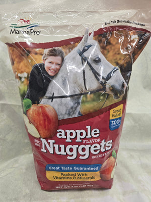 Bite Size Nuggets & Wafers for Horses Apple Nuggets 4lb