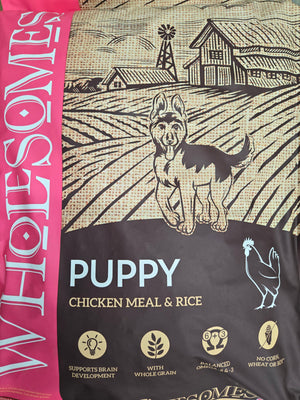 Wholesomes Chicken Recipe Dog Food (16.5 lbs)