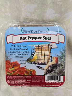Hot Pepper Suet Cake (1 lbs)