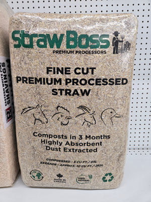 Straw Boss Straw Bedding