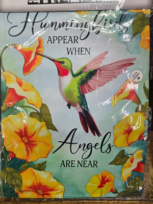 Hummingbirds Appear Flag