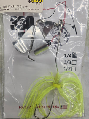 Buzz Bait Clack 1/4 oz Charcoal