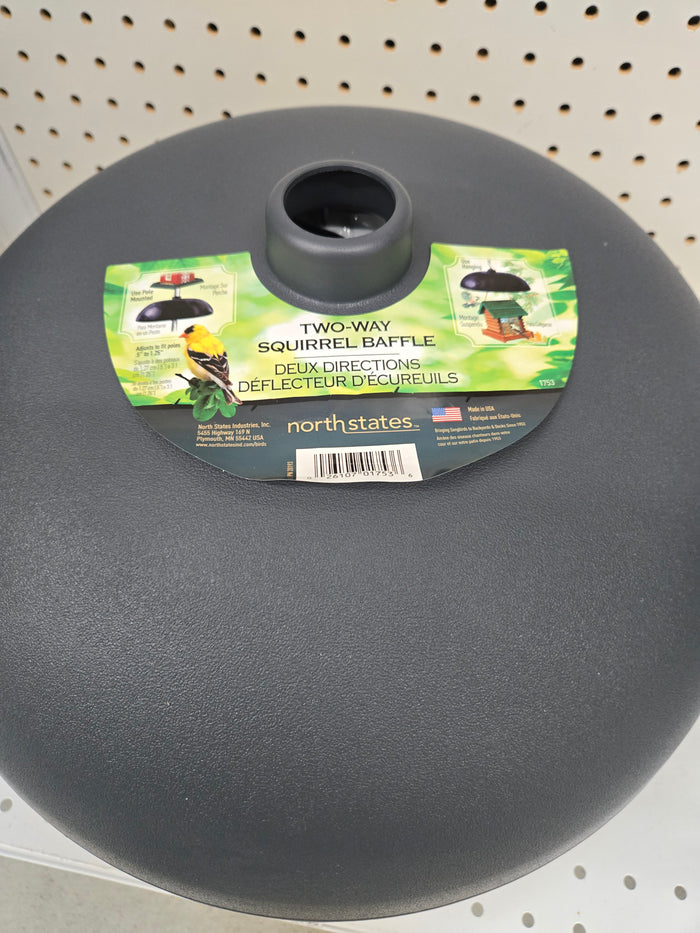 Squirrel Baffle - Effective Protection for Bird Feeders