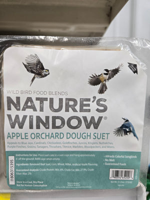 NW Apple Orchard Suet Cake