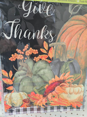 Thankful Garden Flag