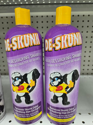 August End Cap 1 Size C Synergy De-Skunk Shampoo