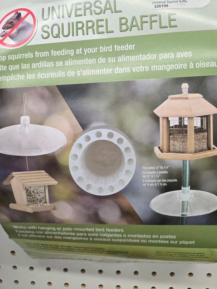 Universal Squirrel Baffle