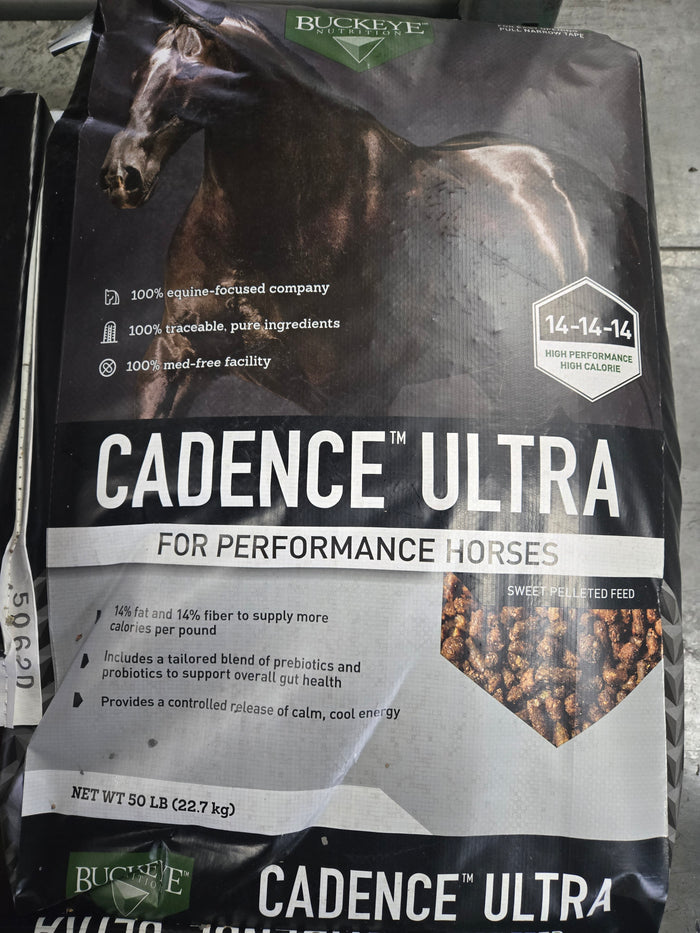 Buckeye Cadence Ultra Horse Feed (50 lbs)