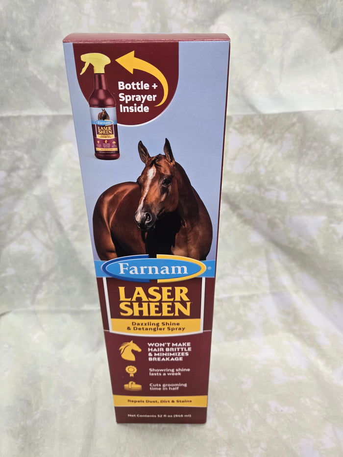 Laser Sheen Dazzling Shine and Detangler 32oz