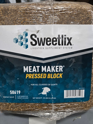Meat Maker Goat Block 25#