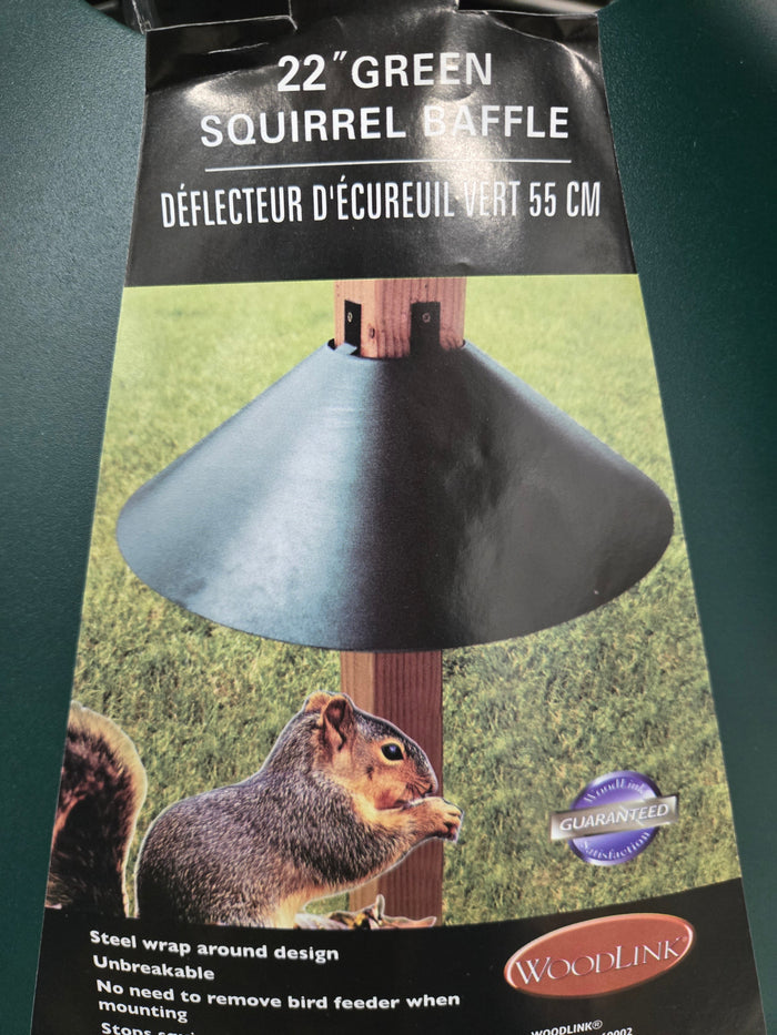 4x4 Mount Baffle for Wild Bird Feeders