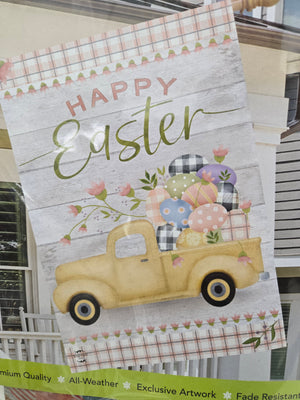 Easter Egg Pickup Flag Large
