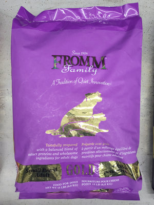 Fromm Gold Small Breed Dog Food (15 lbs)