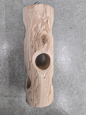8.5" Cedar Suet Post Wild Bird Feeder