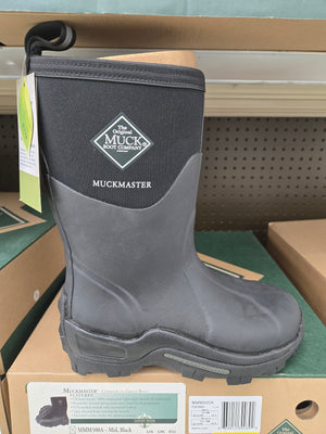 Muckmaster Mid-Cut Boots for Men and Women MB MUCKMASTER MID BLK M5