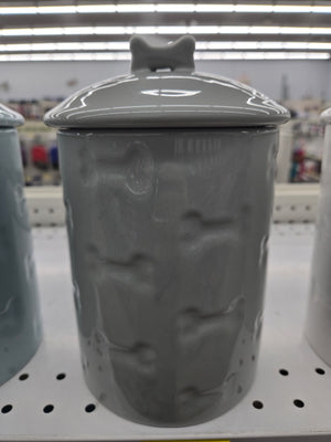 Grey Treat Jar 75oz