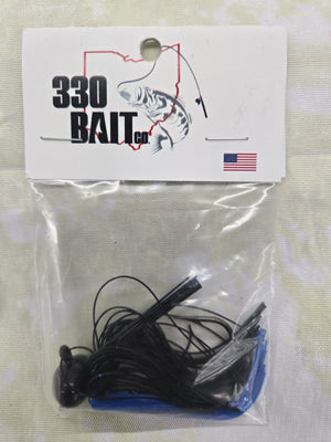 Football Jig 3/4 oz Black/Blue