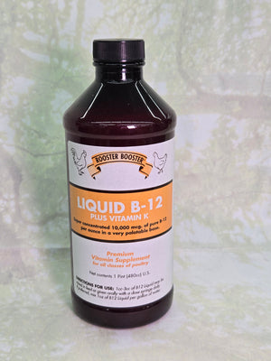 Liquid B-12 Supplement Poultry B-12 Liquid