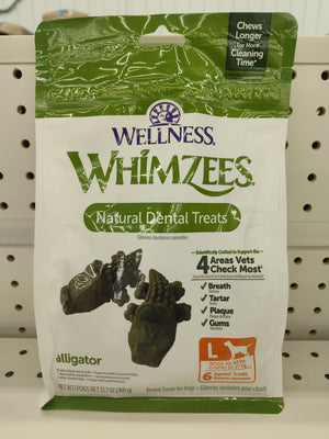 Whimzees Gator Large 6pc
