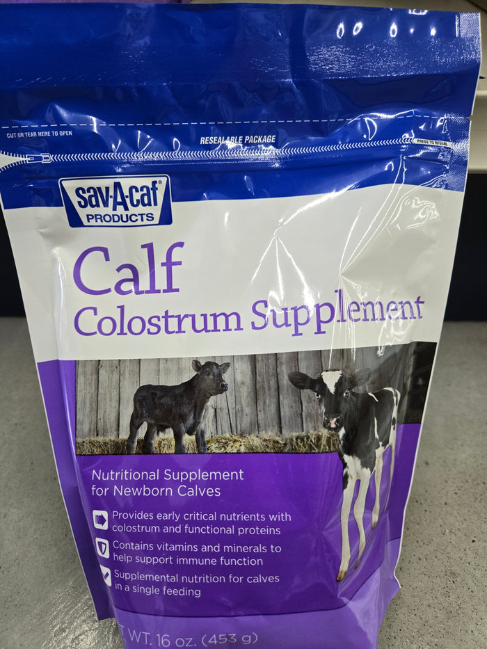 Sav-A-Caf Colostrum Supplement 16oz