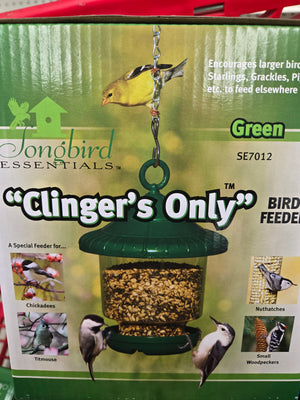 Green Clingers Wild Bird Feeders