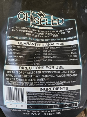 Chiseled TTF 8 Lb- Special Order