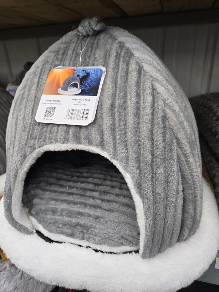 Adult Cat House - Grey