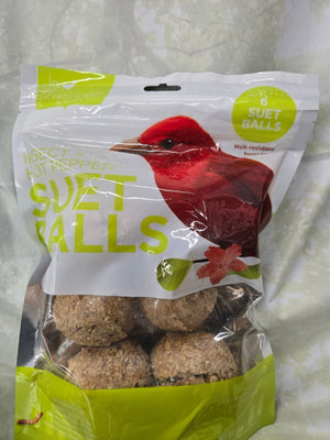 Insect & High Protein Suet Balls, 6-Pack