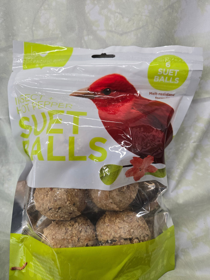 Insect & High Protein Suet Balls, 6-Pack