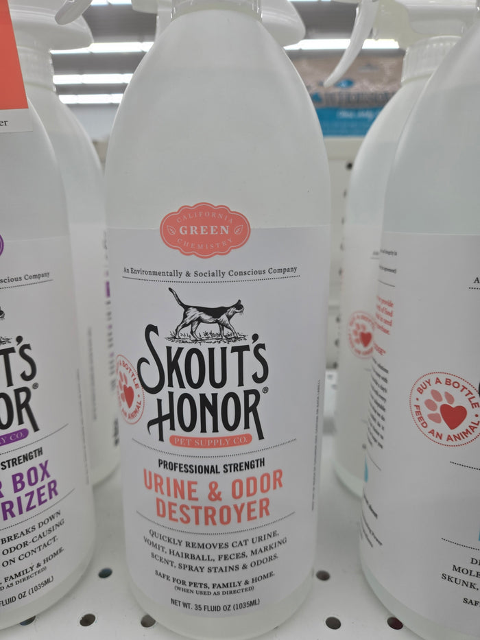 Skout’s Honor Cat Urine & Odor Destroyer