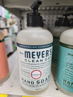 Mrs. Meyer's Clean Day Hand Soap Gel, Woodsy, 12.5 fl oz Bottle