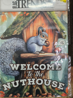The Nuthouse Garden Flag