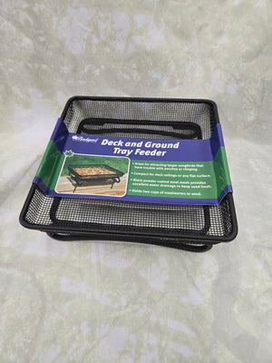 Deck and Ground Tray Feeder for Wild Birds