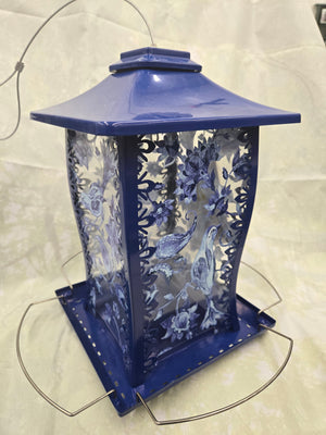 Paisley Sky Metal Gazebo for Wild Birds