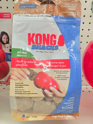 KONG Snacks for Dogs - KONG PB Lg Dog Treats
