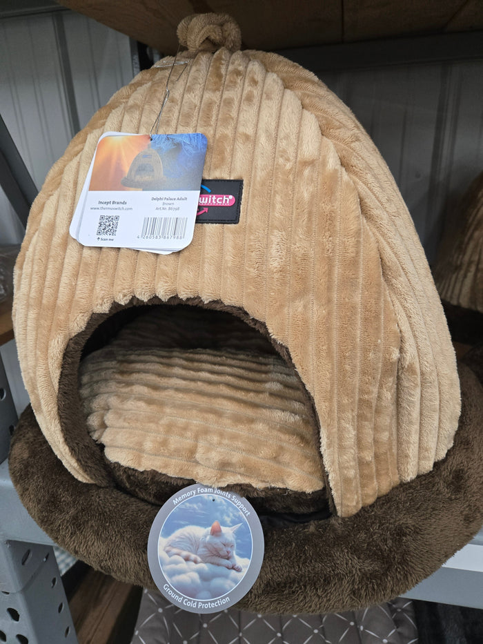 Adult Cat House - Brown